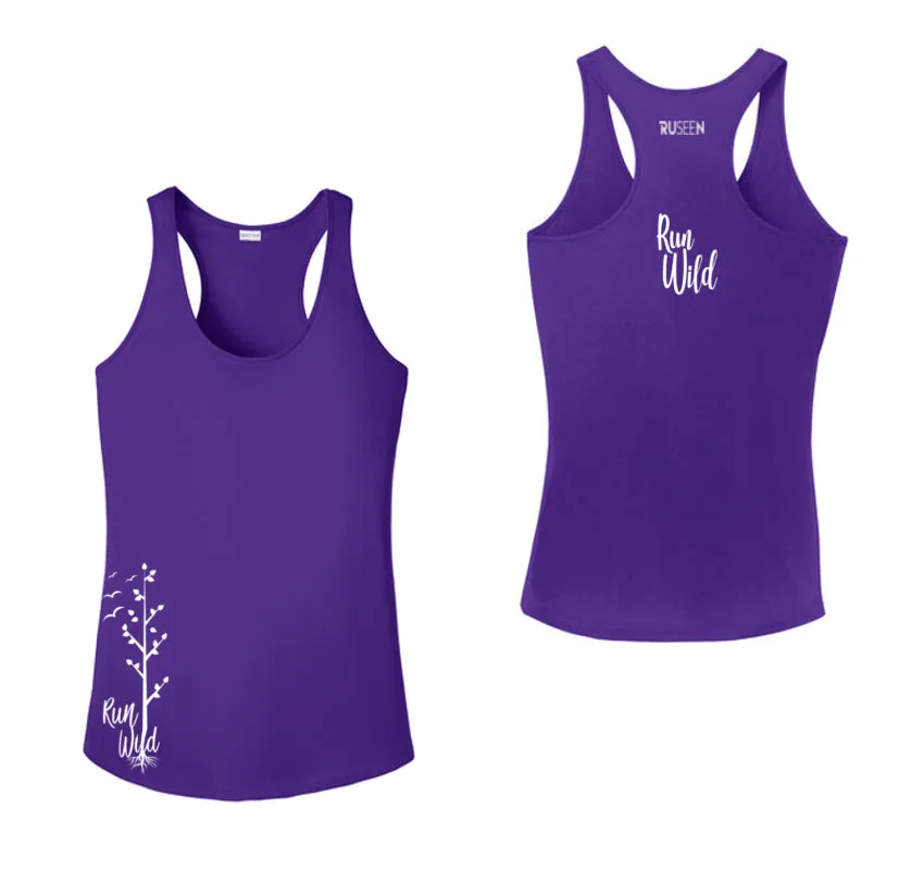 Women's Reflective Tank Top - Run Wild