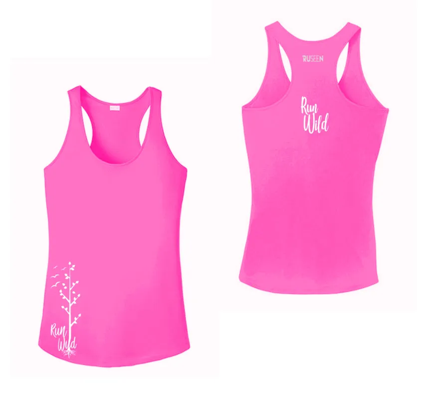 Women's Reflective Tank Top - Run Wild